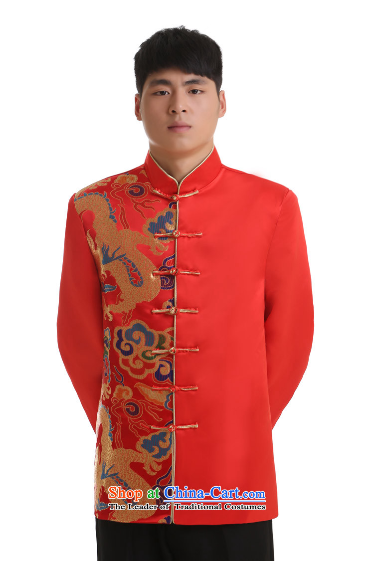 Sau Wo service men married to groom load Chinese men Tang Dynasty Sau Wo Service collar costume hi-marriage bows dress photo 1 separate shirt price M, prices, brand image of Platters! The elections are supplied in the national character of distribution, so action, buy now enjoy more preferential! As soon as possible.