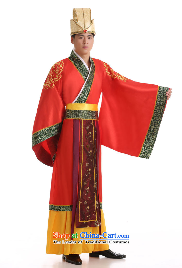 Tang Dynasty costume Han-Han-lung emperor' fees and ancient clothing hanwudi Prince Edward will light blue are code picture, prices, brand platters! The elections are supplied in the national character of distribution, so action, buy now enjoy more preferential! As soon as possible.