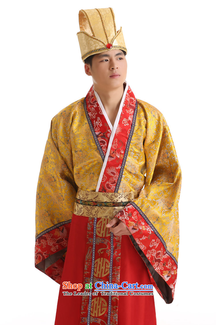 Tang Dynasty costume Han-Han-lung emperor' fees and ancient clothing hanwudi Prince Edward will light blue are code picture, prices, brand platters! The elections are supplied in the national character of distribution, so action, buy now enjoy more preferential! As soon as possible.