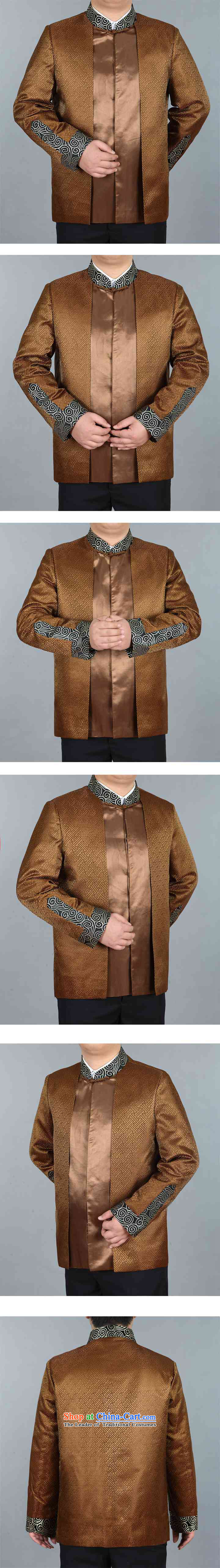 The autumn stylish Tang jacket in Chinese elderly men attired dress business long-sleeved sweater China wind national dress with XL and Father Ho gold XXL picture, prices, brand platters! The elections are supplied in the national character of distribution, so action, buy now enjoy more preferential! As soon as possible.