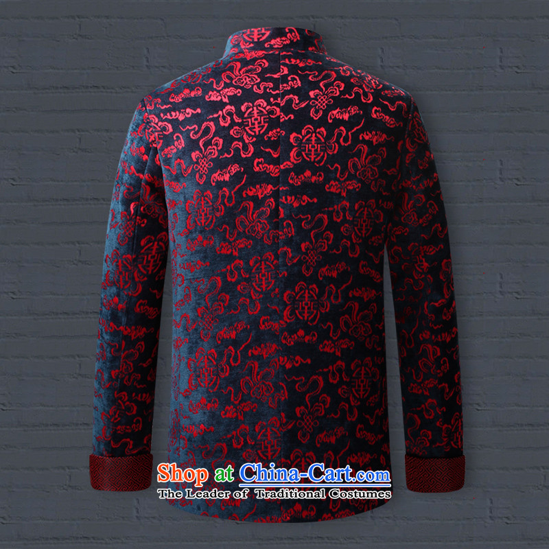 Genuine silk men hidden in the elderly father of Tang Father Grandpa China wind Chinese banquet birthday feast wedding dress red silk , , , 1316 170/M, possession shopping on the Internet