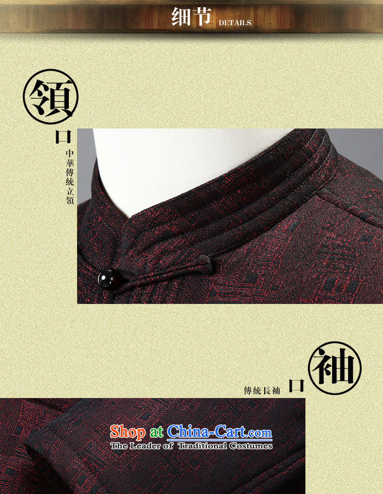 9autumn and winter collections men Tang dynasty banquet marriage for both business and leisure offer package mail disk Zeng Qinghong port collar classical red 158815 180/XL picture, prices, brand platters! The elections are supplied in the national character of distribution, so action, buy now enjoy more preferential! As soon as possible.