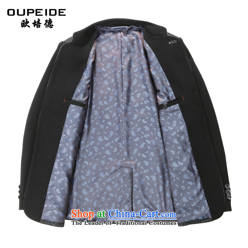 The OSCE PEIDE 2015 new men's woolen coats of middle-aged Chinese tunic? Men's Jackets gray M OSCE Pui Tak (OUPEIDE) , , , shopping on the Internet