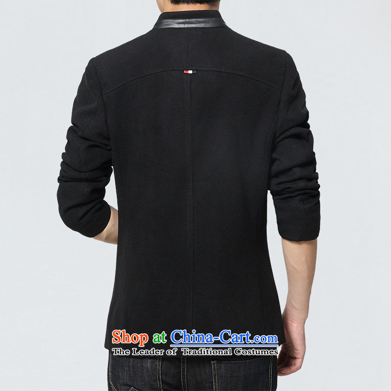 Yuen Long Yi Addis Ababa 2015 autumn and winter Chinese tunic suit the new Small Business suit male Sau San Korean male Chinese tunic jacket leisure black , L, Yuen Long (langyibei Yi) , , , shopping on the Internet