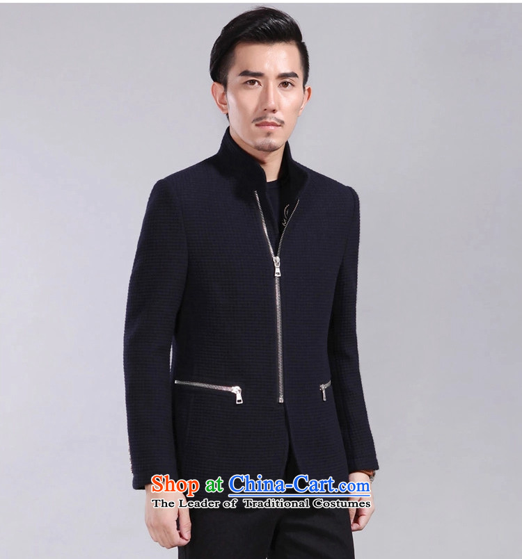 Caling keling winter clothing new business casual jacket male and video temperament men wool Chinese tunic collar warm coat buttoned Sau San 170/88(M-48)) Picture, prices, brand platters! The elections are supplied in the national character of distribution, so action, buy now enjoy more preferential! As soon as possible.