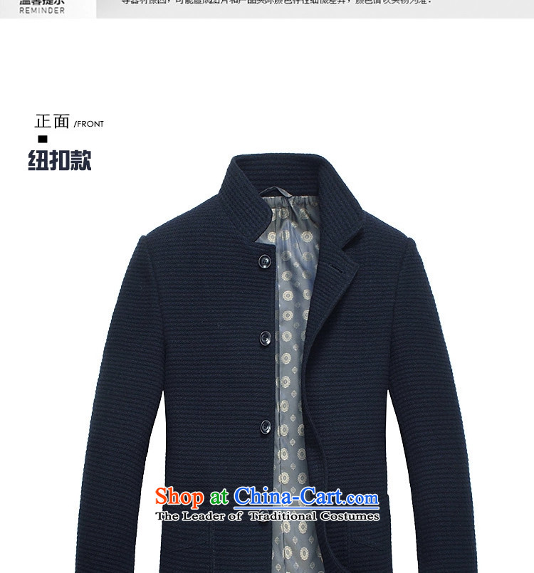 Caling keling winter clothing new business casual jacket male and video temperament men wool Chinese tunic collar warm coat buttoned Sau San 170/88(M-48)) Picture, prices, brand platters! The elections are supplied in the national character of distribution, so action, buy now enjoy more preferential! As soon as possible.