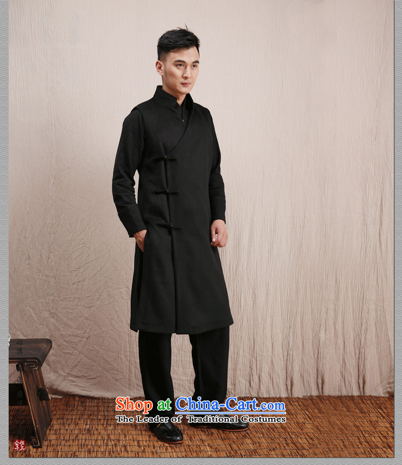 Cd 3 Model Hau Tak China wind Tang woolen?, a man of Chinese national improved stylish Sau San vest in black (M) picture winter, prices, brand platters! The elections are supplied in the national character of distribution, so action, buy now enjoy more preferential! As soon as possible.