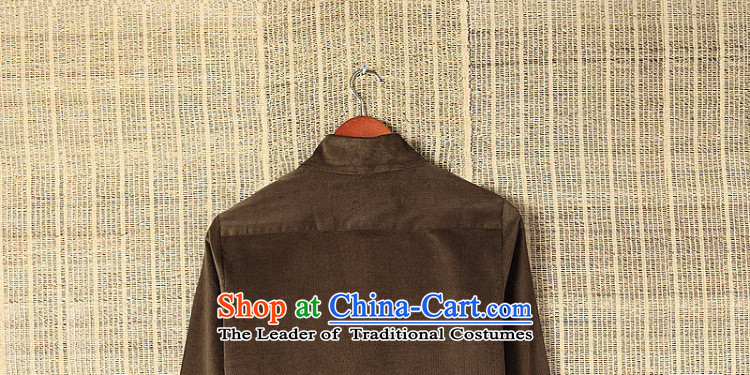 Card of the sub-long-sleeved shirts and leisure 2015200,2 male and Tang dynasty retro fitted China wind up fall arrest shirt Fall/Winter Collections of pickled green XL Photo, prices, brand platters! The elections are supplied in the national character of distribution, so action, buy now enjoy more preferential! As soon as possible.