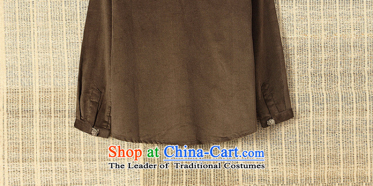Card of the sub-long-sleeved shirts and leisure 2015200,2 male and Tang dynasty retro fitted China wind up fall arrest shirt Fall/Winter Collections of pickled green XL Photo, prices, brand platters! The elections are supplied in the national character of distribution, so action, buy now enjoy more preferential! As soon as possible.