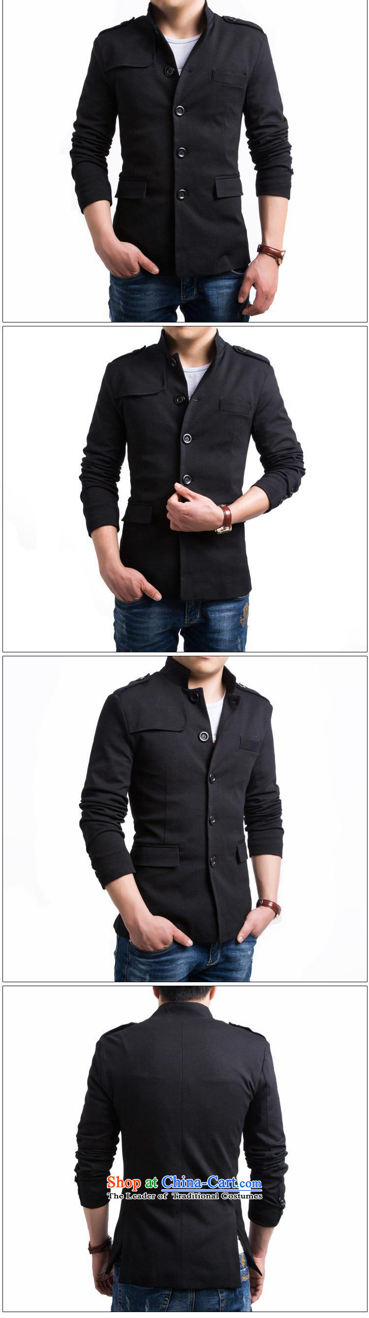 The card will 2015 sub-smart casual men fall and winter New Sau San England Men's Mock-Neck leisure suit male small male black XXL pictures Chinese tunic, prices, brand platters! The elections are supplied in the national character of distribution, so action, buy now enjoy more preferential! As soon as possible.