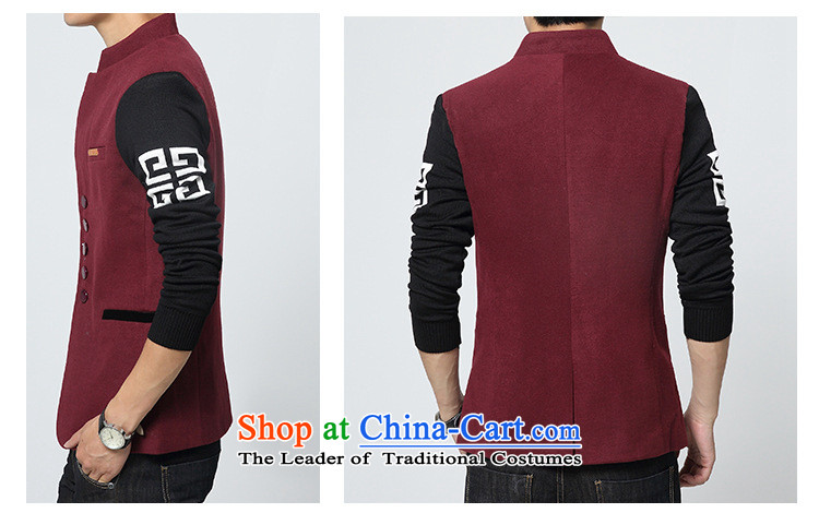 Card of the new sub-2015 Chinese tunic autumn new stylish leisure suit male students decorated with youth jacket, dark blue suit small L picture, prices, brand platters! The elections are supplied in the national character of distribution, so action, buy now enjoy more preferential! As soon as possible.