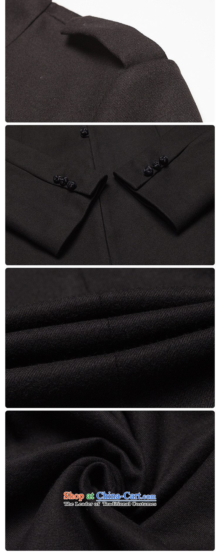 Card of the sub-2015 China wind cotton linen Tang Gown of older persons in the men's double-sided wear long-sleeved jacket Sau San disk-l chinese black 180/96(XL) picture, prices, brand platters! The elections are supplied in the national character of distribution, so action, buy now enjoy more preferential! As soon as possible.