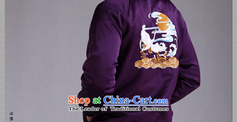 Cd 3 inulae model China wind leisure Tang Dynasty Chinese jacket baseball shirts and national costumes for autumn and winter jackets ensure small (S) New Picture, prices, brand platters! The elections are supplied in the national character of distribution, so action, buy now enjoy more preferential! As soon as possible.