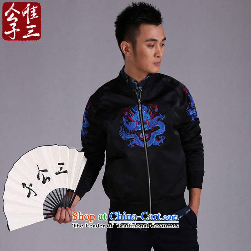 Cd 3 model ryuo shirt China wind leisure Tang Dynasty Chinese jacket baseball shirts and jacket national costumes autumn and winter Hyun triad (L), CD 3 , , , shopping on the Internet