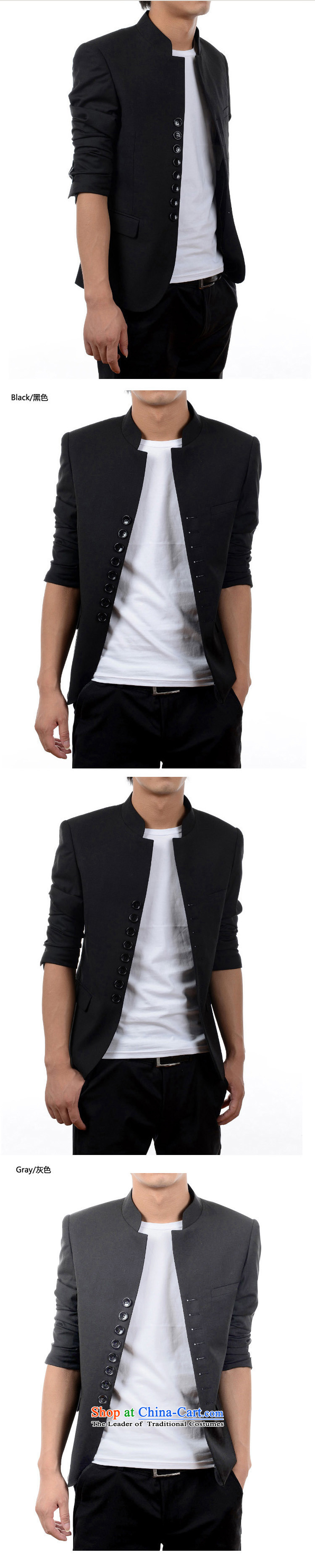 There is a on the 2015 Youth Yi fashion trend retro-man 8 Chinese tunic suit collar detained men black 180/96(XL) picture, prices, brand platters! The elections are supplied in the national character of distribution, so action, buy now enjoy more preferential! As soon as possible.