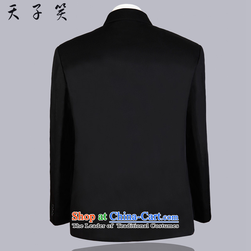 The Emperor smiled 2015 men in the fourth quarter of the older jacket coat Dad Chinese tunic, extra thick wool men, lint-free cloth, navy blue 76, Emperor smiled , , , shopping on the Internet