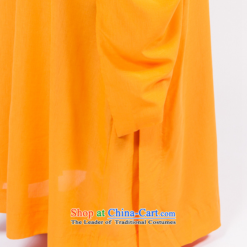 Desktop and Lai Renunciates Summer Fabric ball-continent Hai Qing Man and sweat-wicking ball-services model Buddhist articles yellow (continental) 51(159cm-161cm), desktop and Lai , , , shopping on the Internet