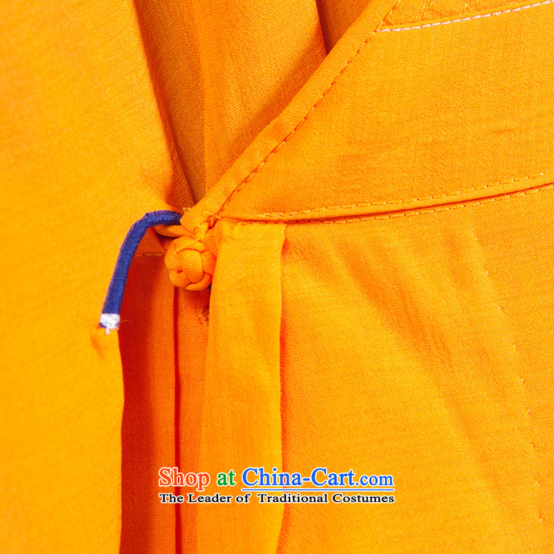 Desktop and Lai Renunciates Summer Fabric ball-continent Hai Qing Man and sweat-wicking ball-services model Buddhist articles yellow (continental) 51(159cm-161cm), desktop and Lai , , , shopping on the Internet