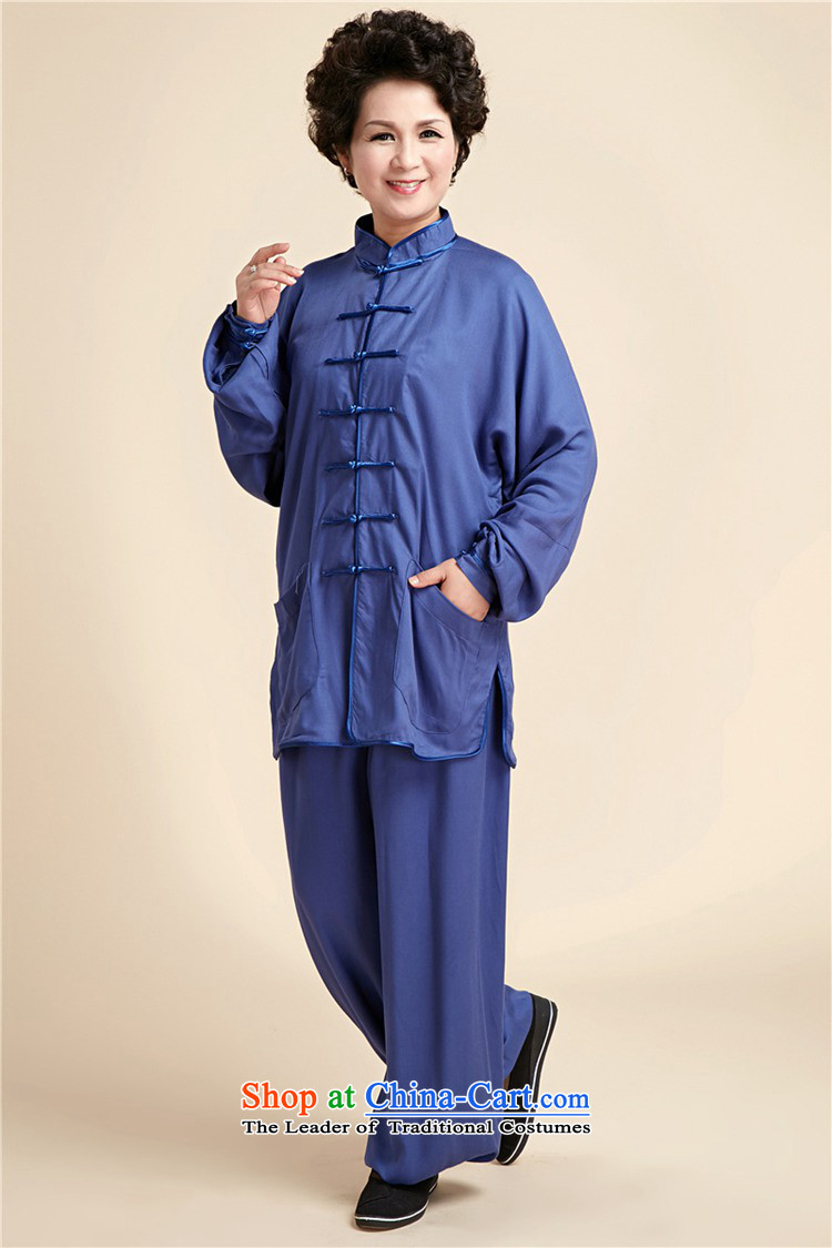 In accordance with the new fuser) Older women and men fall taijiquan costumes and taxi services Tai Chi Kit exercise clothing sanshou /2527# 13# 3XL service d pictures, prices, brand platters! The elections are supplied in the national character of distribution, so action, buy now enjoy more preferential! As soon as possible.