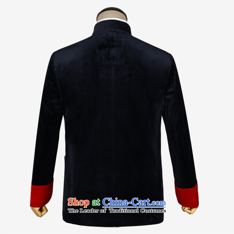 The Volume pick the new in 2015 winter older Chinese style wedding banquet men t-shirt with embroidered dragon father wedding grandpa scouring pads Tang jackets wine red 180 pictures, prices, brand platters! The elections are supplied in the national character of distribution, so action, buy now enjoy more preferential! As soon as possible.