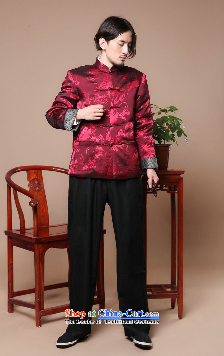 Mrs Ingrid Yeung as Overgrown Tomb men Tang dynasty long-sleeved autumn and winter season) Men's robe of older people in the Cotton Men jacket, blue L picture, prices, brand platters! The elections are supplied in the national character of distribution, so action, buy now enjoy more preferential! As soon as possible.