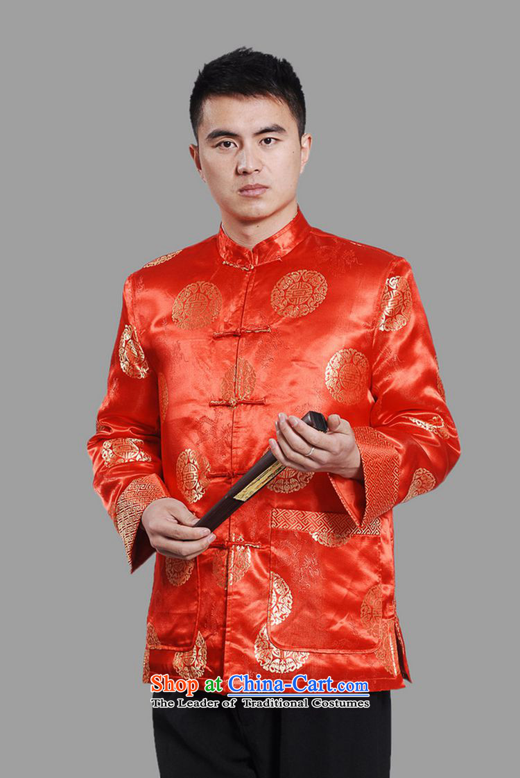 In accordance with the fuser retro Chinese elderly in the improvement of Men's Mock-Neck Shirt Tang dynasty Classic tray clip loaded Tang dynasty cotton papa too life wedding services -C to Tsing /M0042# ancient 3XL picture, prices, brand platters! The elections are supplied in the national character of distribution, so action, buy now enjoy more preferential! As soon as possible.