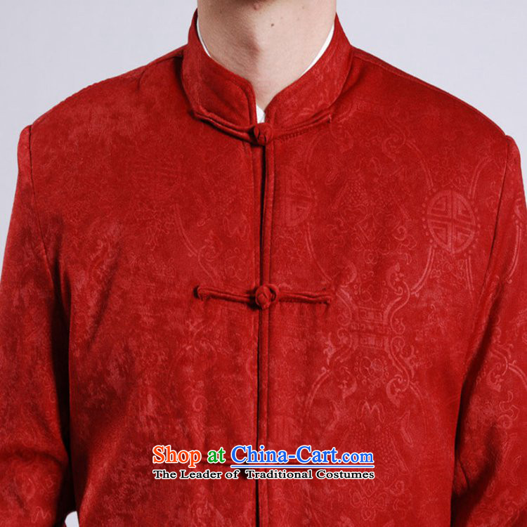 In accordance with the fuser retro ethnic Chinese men and Tang dynasty robe jacket collar suit single row detained father replacing Tang dynasty ãþòâ life will have a dark blue 3XL /M0046 ancient pictures, prices, brand platters! The elections are supplied in the national character of distribution, so action, buy now enjoy more preferential! As soon as possible.