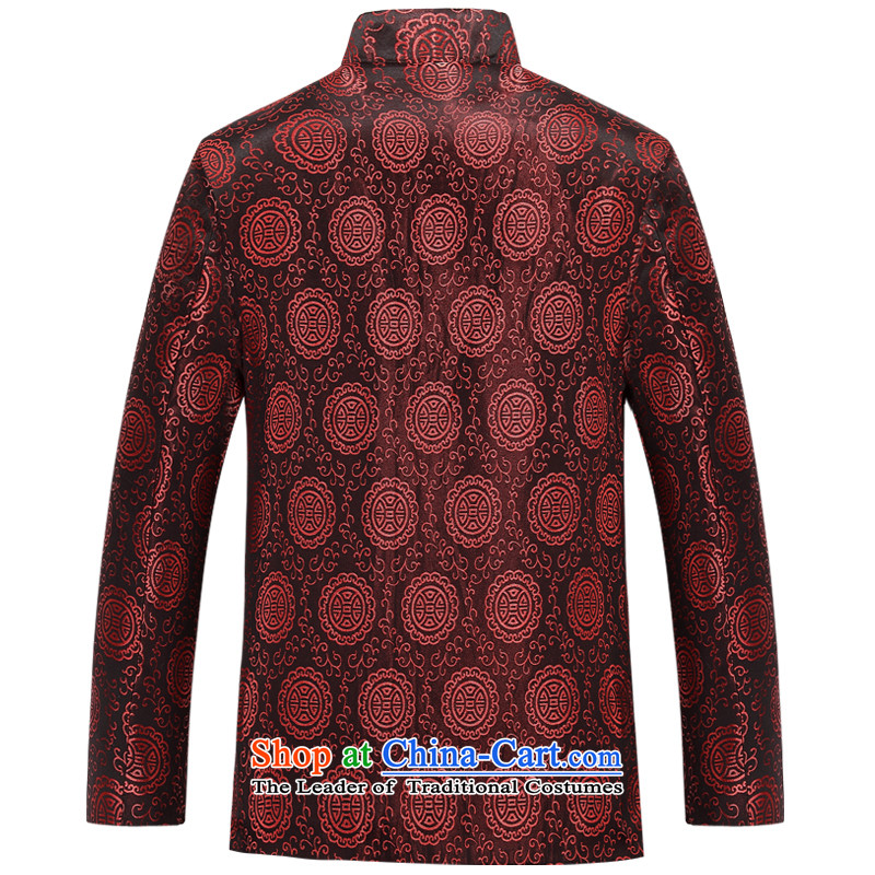 Aeroline autumn and winter new men father replacing collar business and leisure suit cotton coat deep red 190,aeroline,,, shopping on the Internet