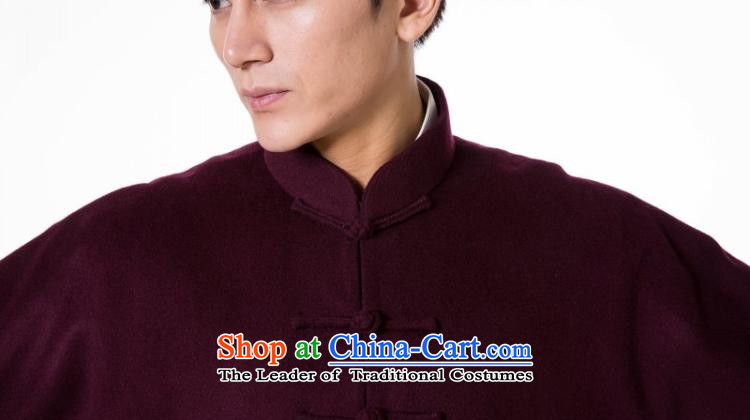 To send the new pre-sale of Tang Dynasty during the Spring and Autumn and long-sleeved cashmere overcoat traditional China wind even cuff collar dresses Chinese wine red cashmere garment M   new pre-sale three days to send out a picture, prices, brand platters! The elections are supplied in the national character of distribution, so action, buy now enjoy more preferential! As soon as possible.