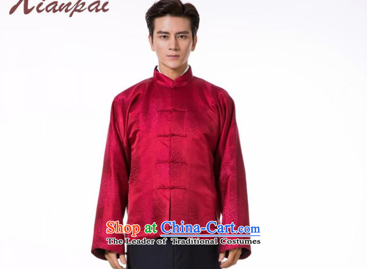 The dispatch of the Spring and Autumn Period and the Tang dynasty and brocade coverlets style robes long-sleeved top Chinese dress jacket shoulder even collar new pre-sale only Ma Hang-style robes Red 2XL    new pre-sale three days to send out a picture, prices, brand platters! The elections are supplied in the national character of distribution, so action, buy now enjoy more preferential! As soon as possible.