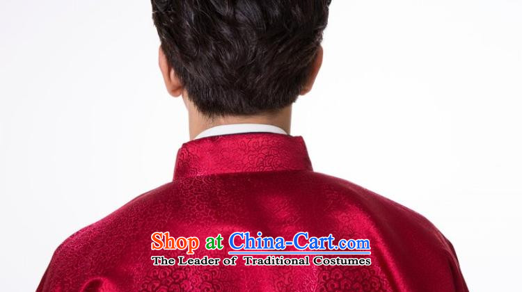 The dispatch of the Spring and Autumn Period and the Tang dynasty and brocade coverlets style robes long-sleeved top Chinese dress jacket shoulder even collar new pre-sale only Ma Hang-style robes Red 2XL    new pre-sale three days to send out a picture, prices, brand platters! The elections are supplied in the national character of distribution, so action, buy now enjoy more preferential! As soon as possible.