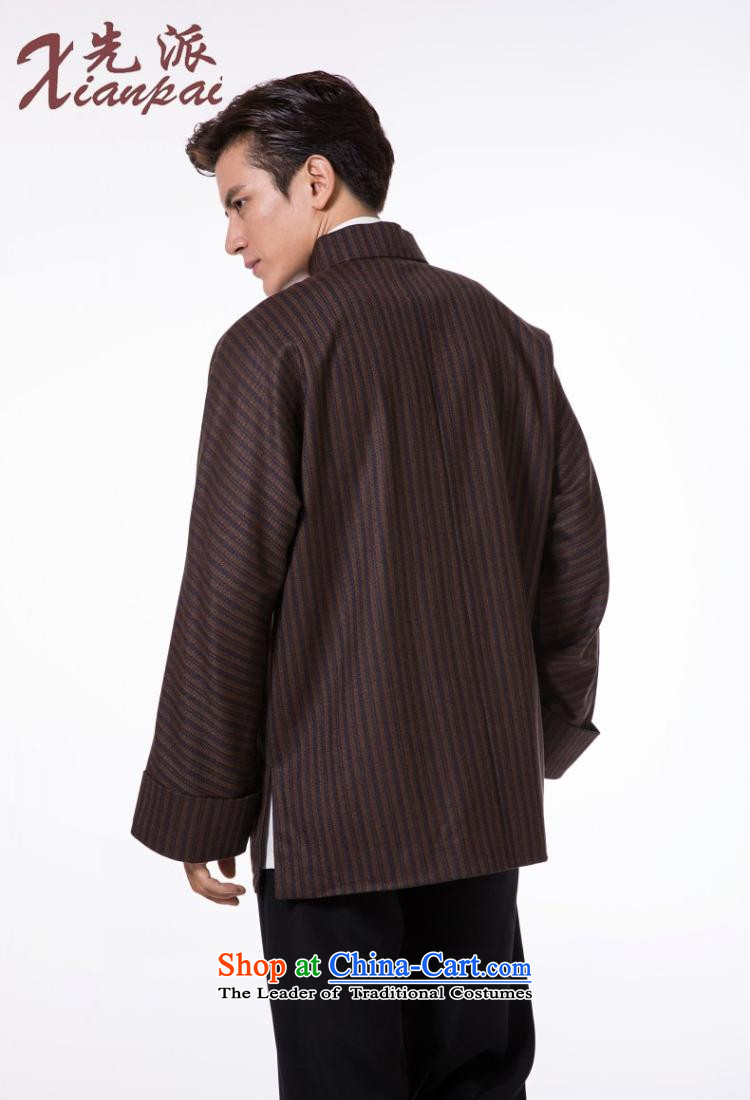 The dispatch of pre-sale Tang Dynasty Men long-sleeved jacket wool Stylish spring and autumn China wind even traditional shoulder mock coffee-colored bars wool garment M   new pre-sale three days to send out a picture, prices, brand platters! The elections are supplied in the national character of distribution, so action, buy now enjoy more preferential! As soon as possible.