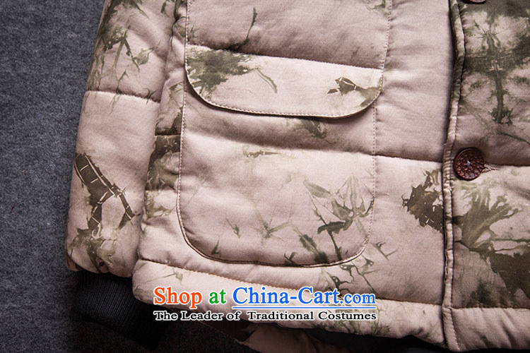 Card of the Winter 2015 sub-new men of ethnic Chinese landscape painting cotton printing and dyeing men's jackets cotton short clip, leather Han-green flower M picture, prices, brand platters! The elections are supplied in the national character of distribution, so action, buy now enjoy more preferential! As soon as possible.