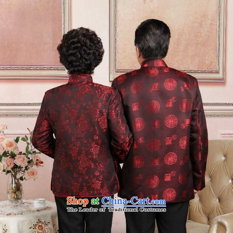 158 Jing in Tang Dynasty older couples with collar China wind dress too Shou Yi wedding services will women XXL, 158 jing shopping on the Internet has been pressed.