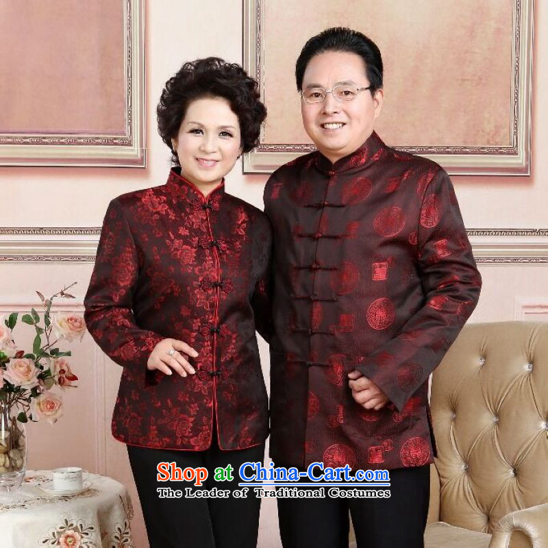 158 Jing in Tang Dynasty older couples with collar China wind dress too Shou Yi wedding services will women XXL, 158 jing shopping on the Internet has been pressed.