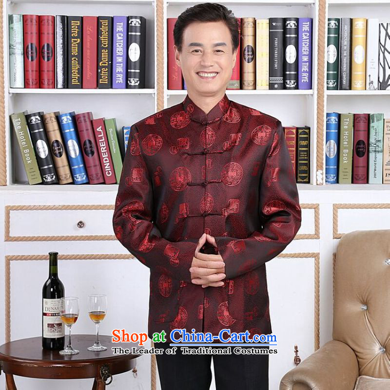 158 Jing in Tang Dynasty older couples with collar China wind dress too Shou Yi wedding services will women XL, 158 jing shopping on the Internet has been pressed.