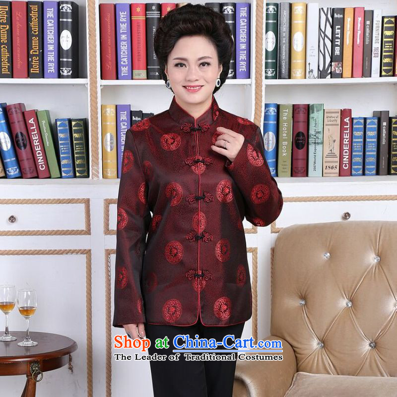 158 Jing in Tang Dynasty older couples with collar China wind dress too Shou Yi wedding services will bring men, L, Jing shopping on the Internet has been pressed.