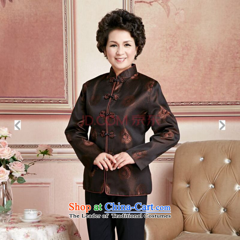 Ms Au King Mansion to Fall/Winter Collections of older persons in the Tang dynasty couples men long-sleeved birthday too Shou Chinese Dress elderly men will Miss Au King Mansion to XL, , , , shopping on the Internet