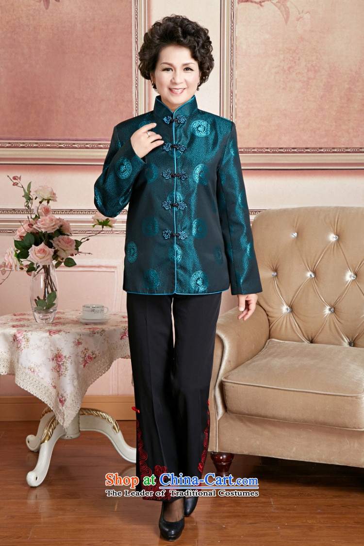Ms Au King Mansion to Fall/Winter Collections of older persons in the Tang dynasty couples men long-sleeved birthday too Shou Chinese Dress elderly will women XXL picture, prices, brand platters! The elections are supplied in the national character of distribution, so action, buy now enjoy more preferential! As soon as possible.