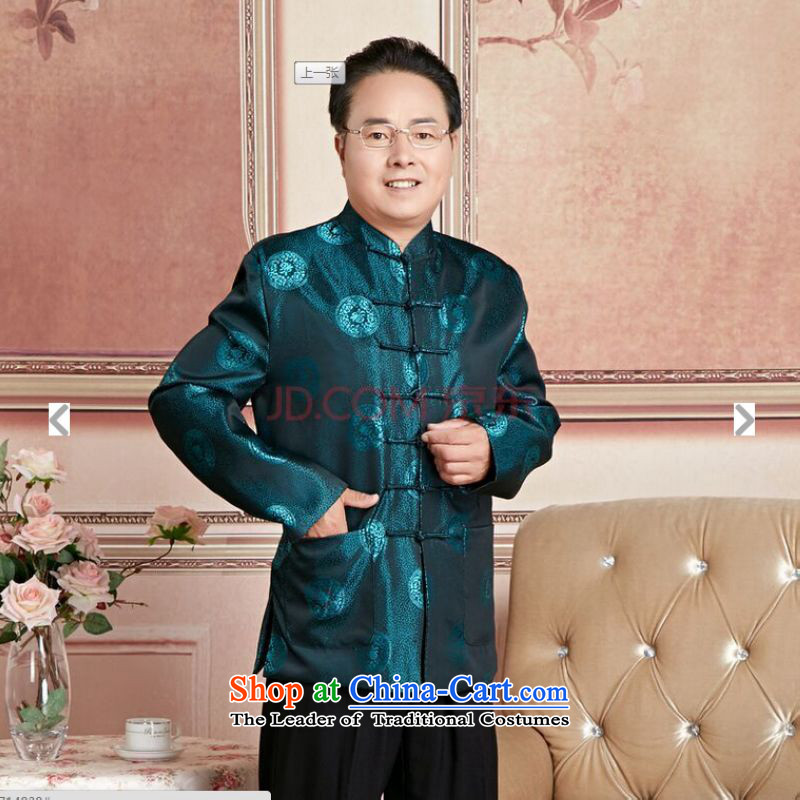 Ms Au King Mansion to Fall/Winter Collections of older persons in the Tang dynasty couples men long-sleeved birthday too Shou Chinese Dress elderly woman's will to Jing Ge.... XXL, shopping on the Internet