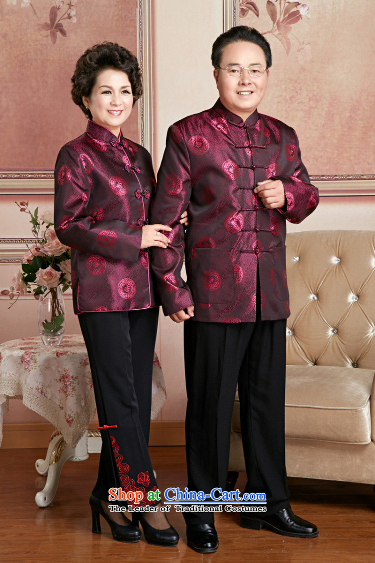 Ms Au King Mansion to Fall/Winter Collections of older persons in the Tang dynasty couples men long-sleeved birthday too Shou Chinese Dress elderly will women XXXL picture, prices, brand platters! The elections are supplied in the national character of distribution, so action, buy now enjoy more preferential! As soon as possible.