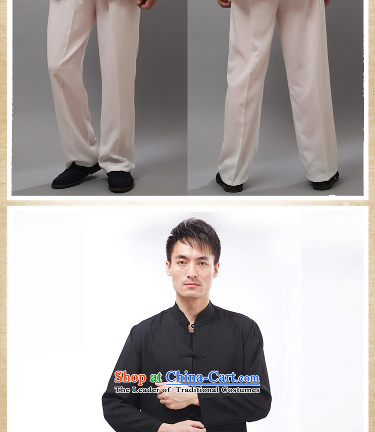 This autumn and The Ascott Yeon boxed loose leisure movement national costume Tang Dynasty Package services practice tai chi jogging clothing - Flat long-sleeved white long-sleeved 3XL kit picture, prices, brand platters! The elections are supplied in the national character of distribution, so action, buy now enjoy more preferential! As soon as possible.