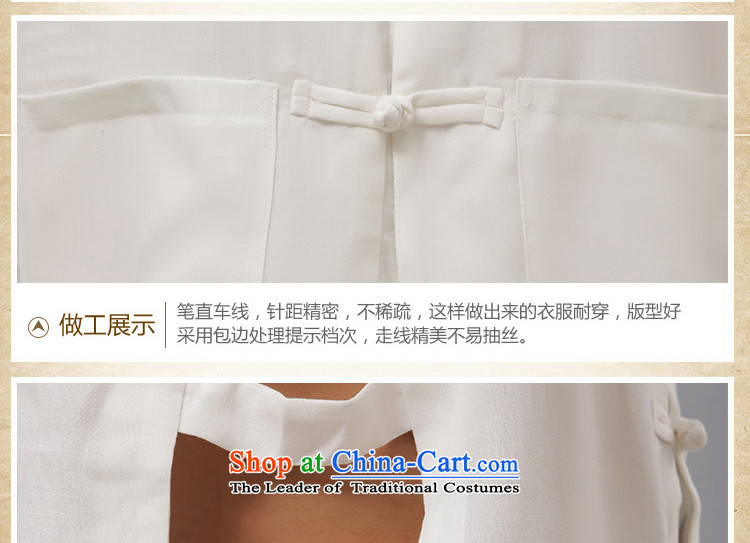 Charlene Choi this pavilion in Tang Dynasty elderly men summer costumes to V-neck disc detained father, a practice kit at shoulder - plane vest, a black short-sleeved Kit L picture, prices, brand platters! The elections are supplied in the national character of distribution, so action, buy now enjoy more preferential! As soon as possible.