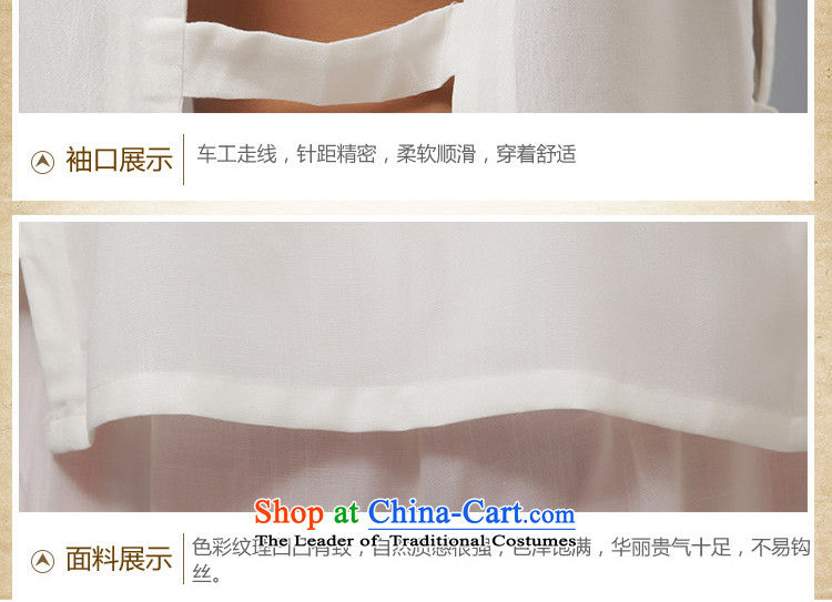 Charlene Choi this pavilion in Tang Dynasty elderly men summer costumes to V-neck disc detained father, a practice kit at shoulder - plane vest, a black short-sleeved Kit L picture, prices, brand platters! The elections are supplied in the national character of distribution, so action, buy now enjoy more preferential! As soon as possible.