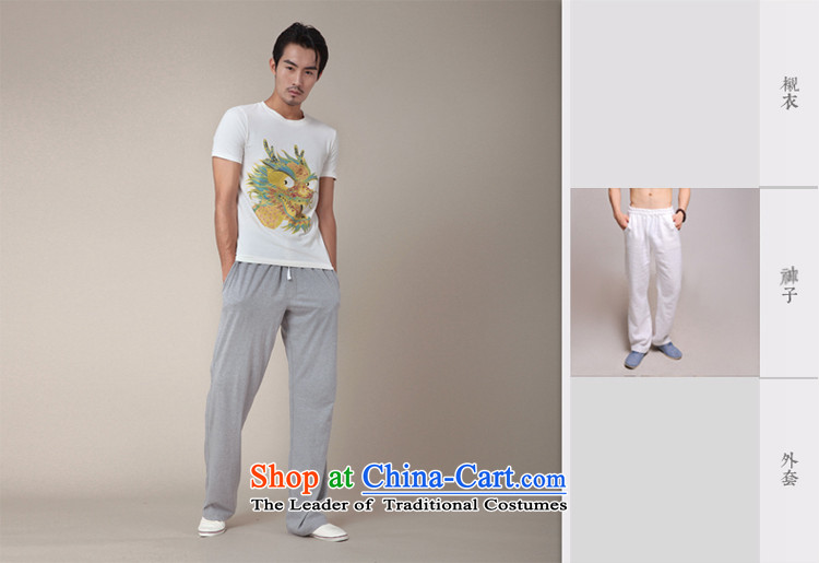 Nt 2.7 no polarity Road, Tang Design First Chinese short-sleeved gold dragon stamp T-shirt new explosions) Tang dynasty personality TEE346 male and White XL Photo, prices, brand platters! The elections are supplied in the national character of distribution, so action, buy now enjoy more preferential! As soon as possible.