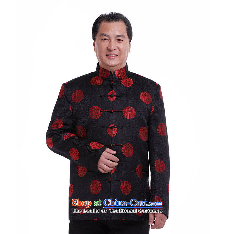 In the elderly in the south to men Tang blouses spring and autumn replacing Tang Dynasty Chinese clothing Iban Dress Shirt Name Winter Jackets 6032 violet - Replace the Spring and Autumn period (Ode to South 175/L, nansongnian) , , , shopping on the Inter