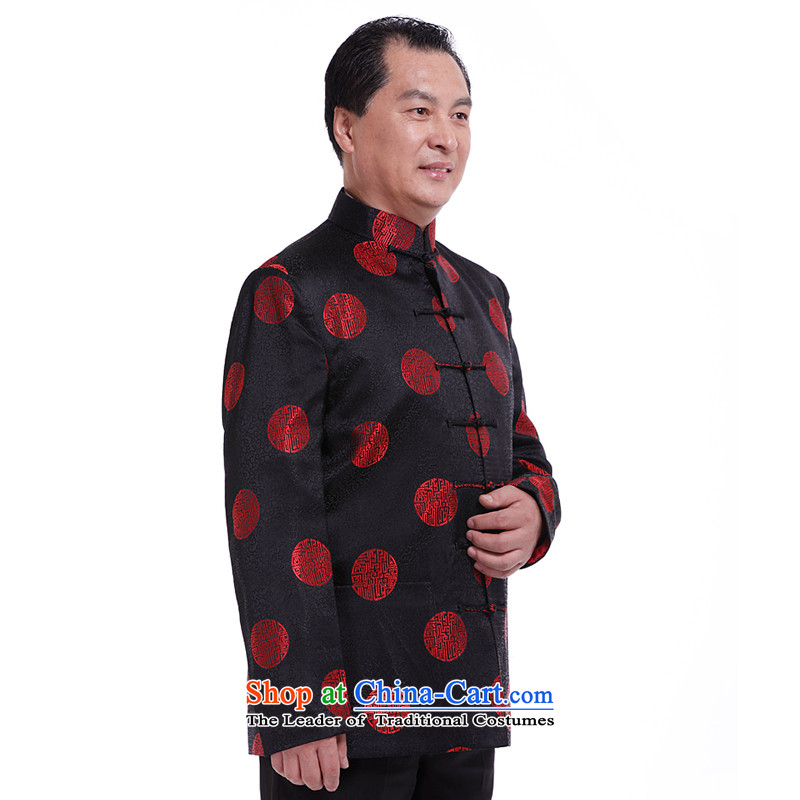 In the elderly in the south to men Tang blouses spring and autumn replacing Tang Dynasty Chinese clothing Iban Dress Shirt Name Winter Jackets 6032 violet - Replace the Spring and Autumn period (Ode to South 175/L, nansongnian) , , , shopping on the Inter