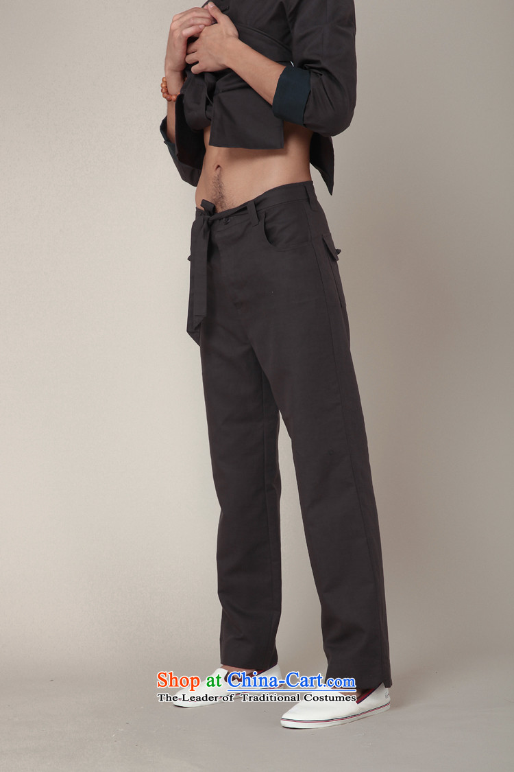 Seventy-tang China wind tai chi trousers Chinese cotton linen trousers elasticated waist relaxd casual pants and Tang dynasty improved pants kung fu trousers autumn new 381 2,005 L picture, prices, brand platters! The elections are supplied in the national character of distribution, so action, buy now enjoy more preferential! As soon as possible.