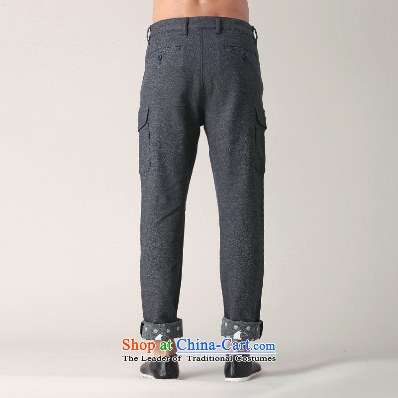 Nt 2.7 no polarity Road, Tang China wind stamp trousers male and personality building foot trousers Tang pants rolled pattern more casual pants pocket spring 002013 replace carbon S, Tsat Tang (seventang design shopping on the Internet has been pressed.)