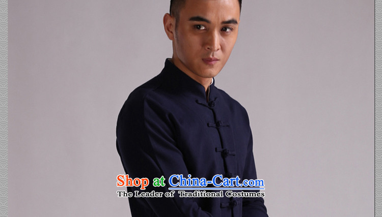 Cd 3 China wind Qinglong improved Tang dynasty sweater and stylish dragon embroidered jacket Chinese Youth Sau San thick qiuchao navy 180/96A(XL) jumbo picture, prices, brand platters! The elections are supplied in the national character of distribution, so action, buy now enjoy more preferential! As soon as possible.